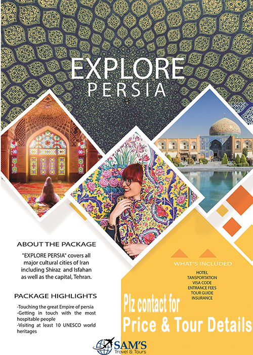persia travel brochure
